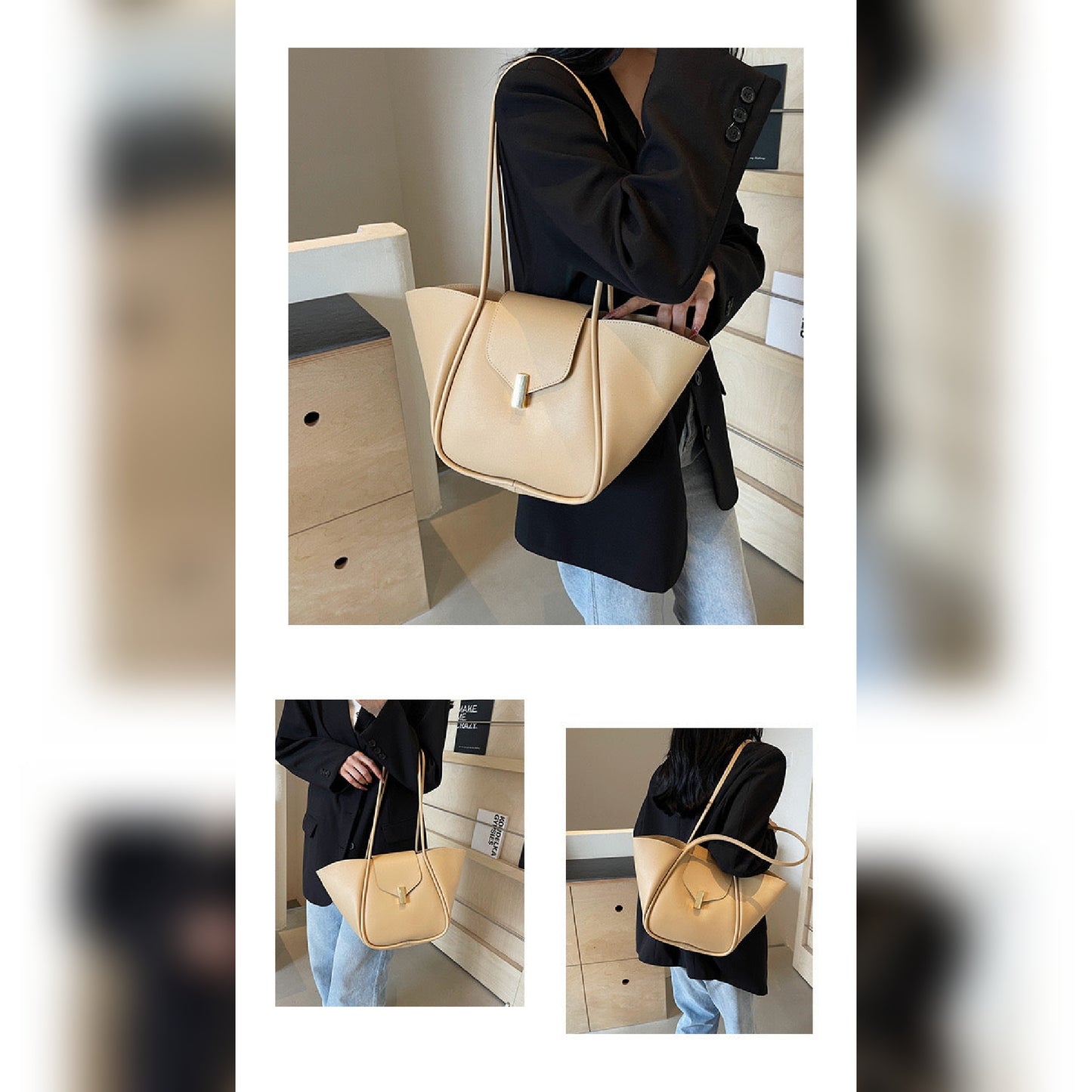 Sac à main Aura - beige ( hors promo )
