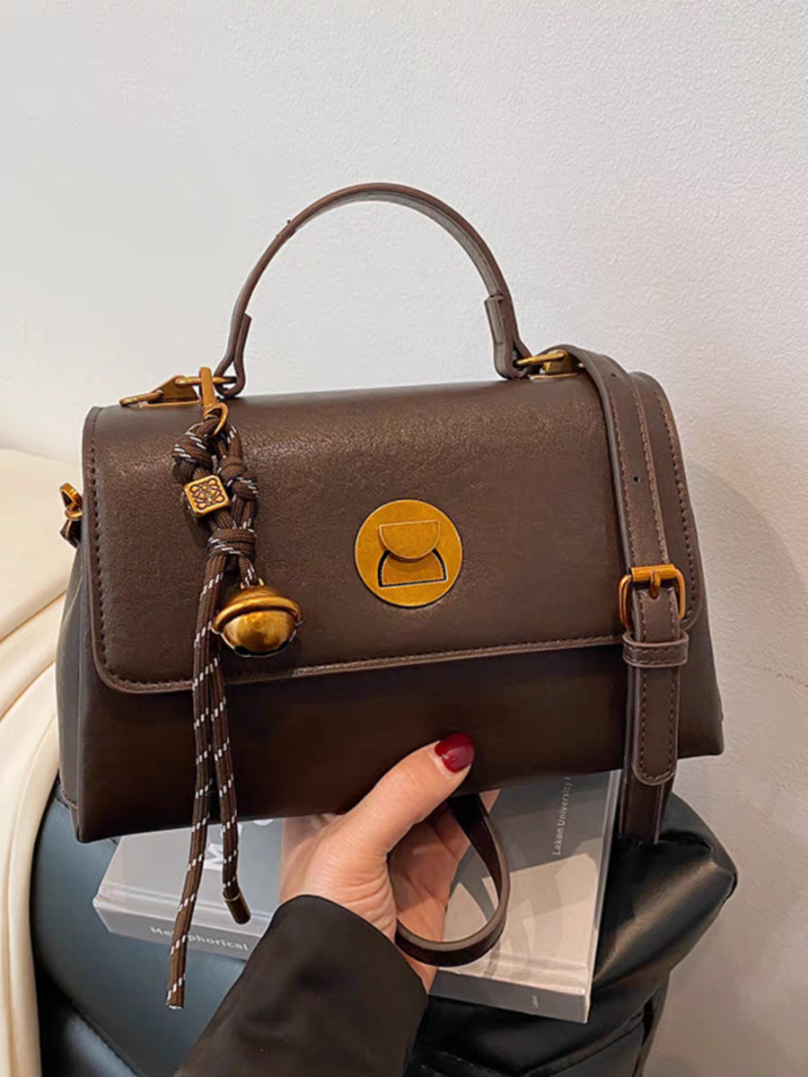 Sac à main Saphira - marron foncé