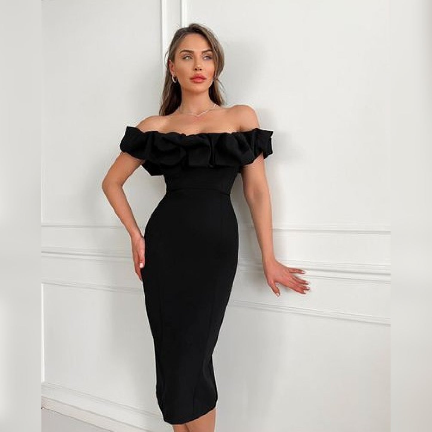 Robe Chloé - noir