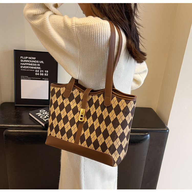 Sac à main Norma - noir / beige