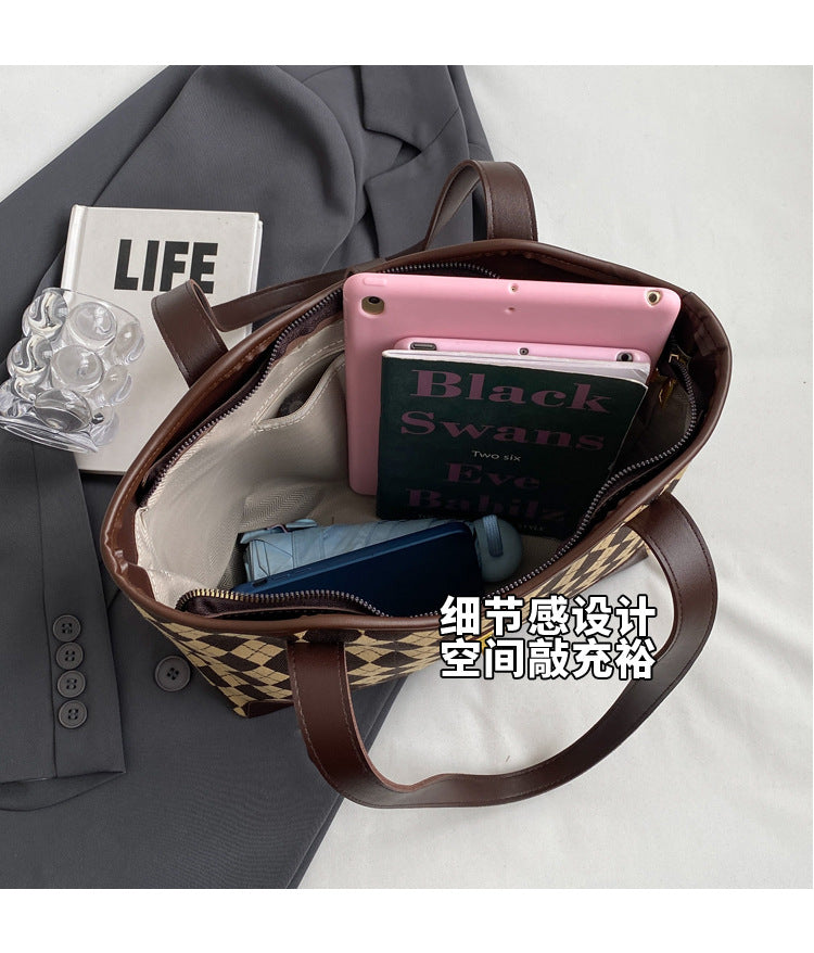 Sac à main Norma - noir / beige