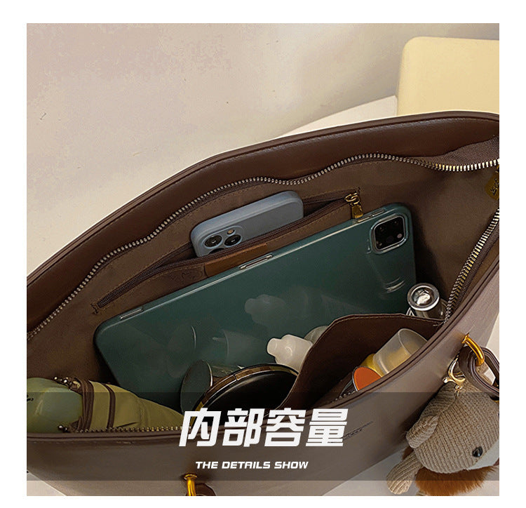 Sac à main Idyl - marron foncé