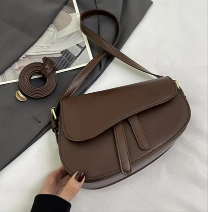 Sac à main Kylie marron foncé