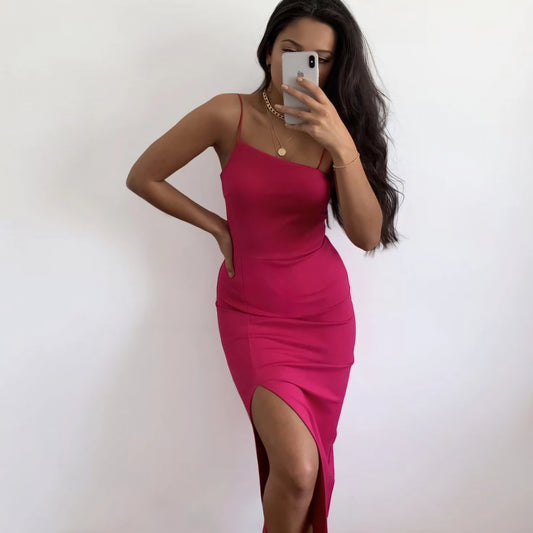 Robe Britney - rose fuschia