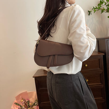 Sac à main Kylie marron foncé