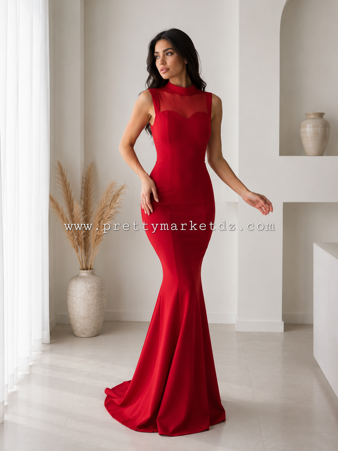 Robe Nancy - rouge