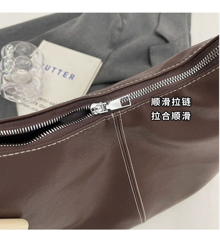 Sac à main / sac à main Erma - marron foncé