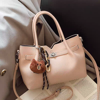 Sac à main Leslie - rose (2 pièces)