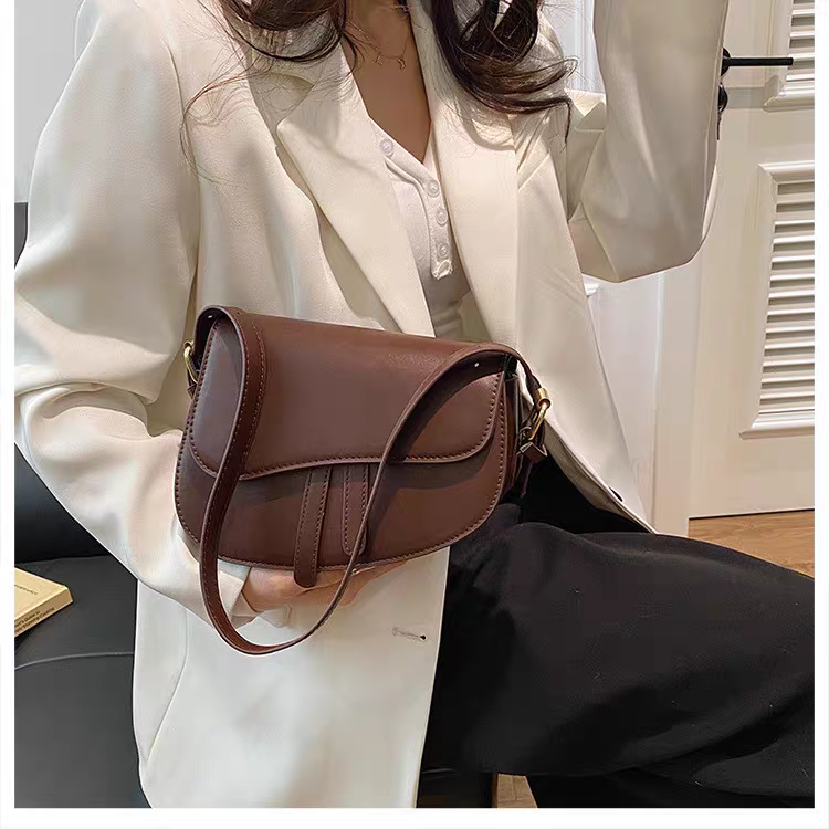 Sac à main Kylie marron foncé