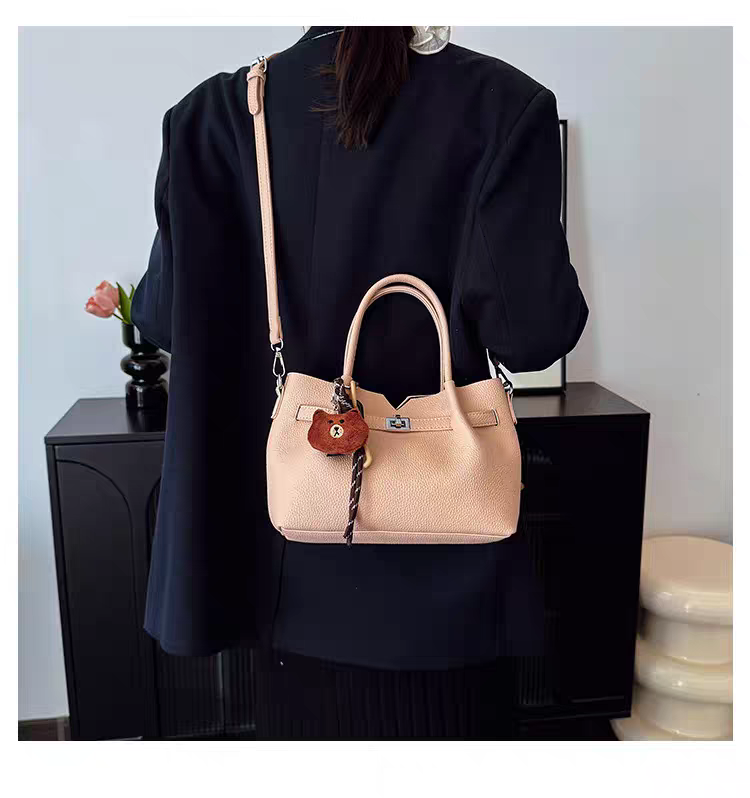 Sac à main Leslie - rose (2 pièces)