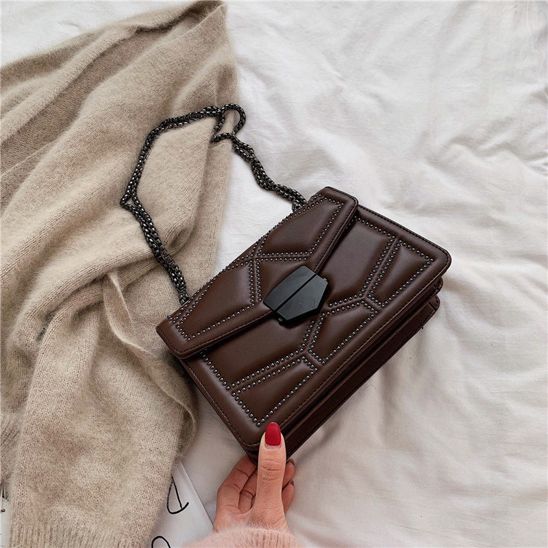 Sac à main Evana - marron chocolat