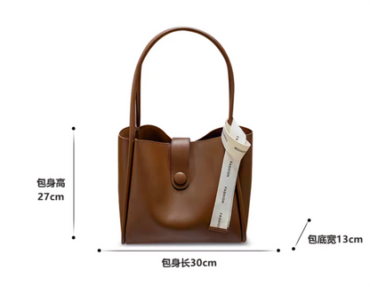 Sac à main Elora - marron foncé