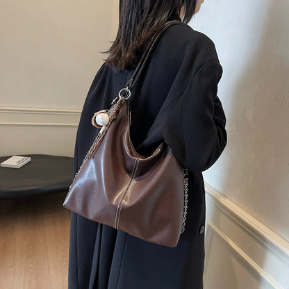 Sac à main / sac à main Erma - marron foncé