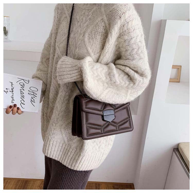 Sac à main Evana - marron chocolat