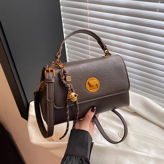 Sac à main Saphira - marron foncé