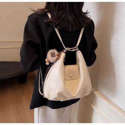 Sac / sac à dos Betty - blanc cassé