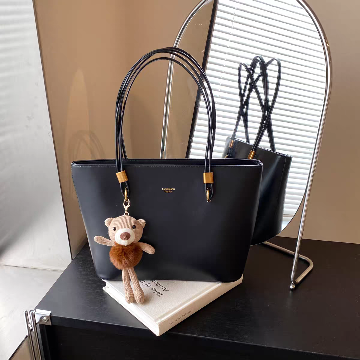 Sac à main Idyl - noir