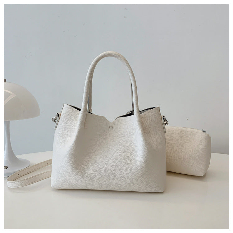 Sac à main Leslie - beige (2 pièces)