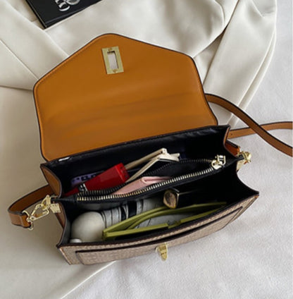 Sac à main Malika - marron / beige