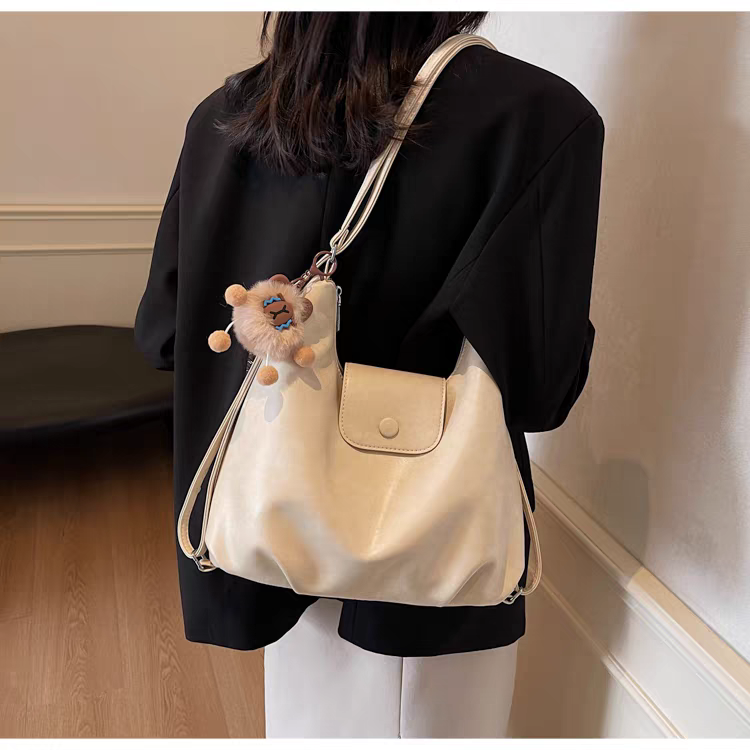 Sac / sac à dos Betty - blanc cassé