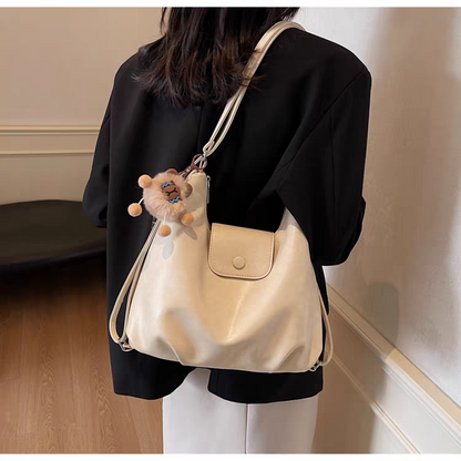 Sac / sac à dos Betty - blanc cassé