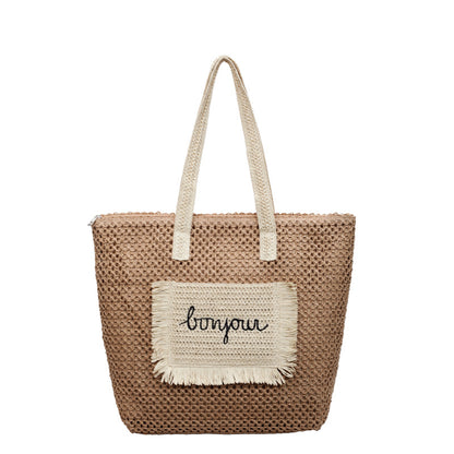 Tote bag Bonjour