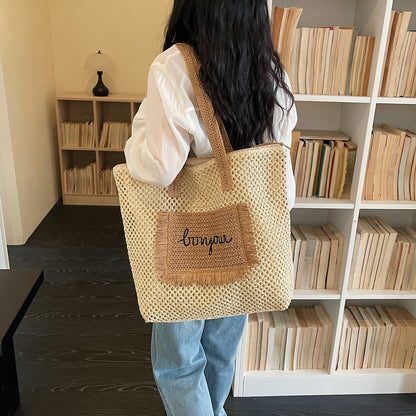 Tote bag Bonjour
