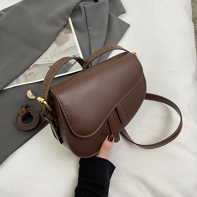 Sac à main Kylie marron foncé