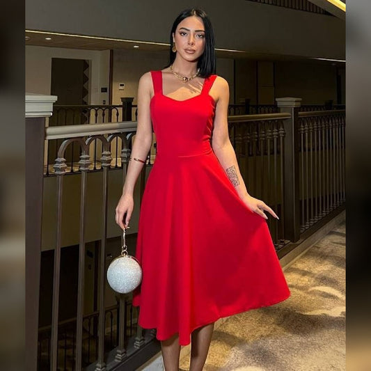 Robe Rita - rouge