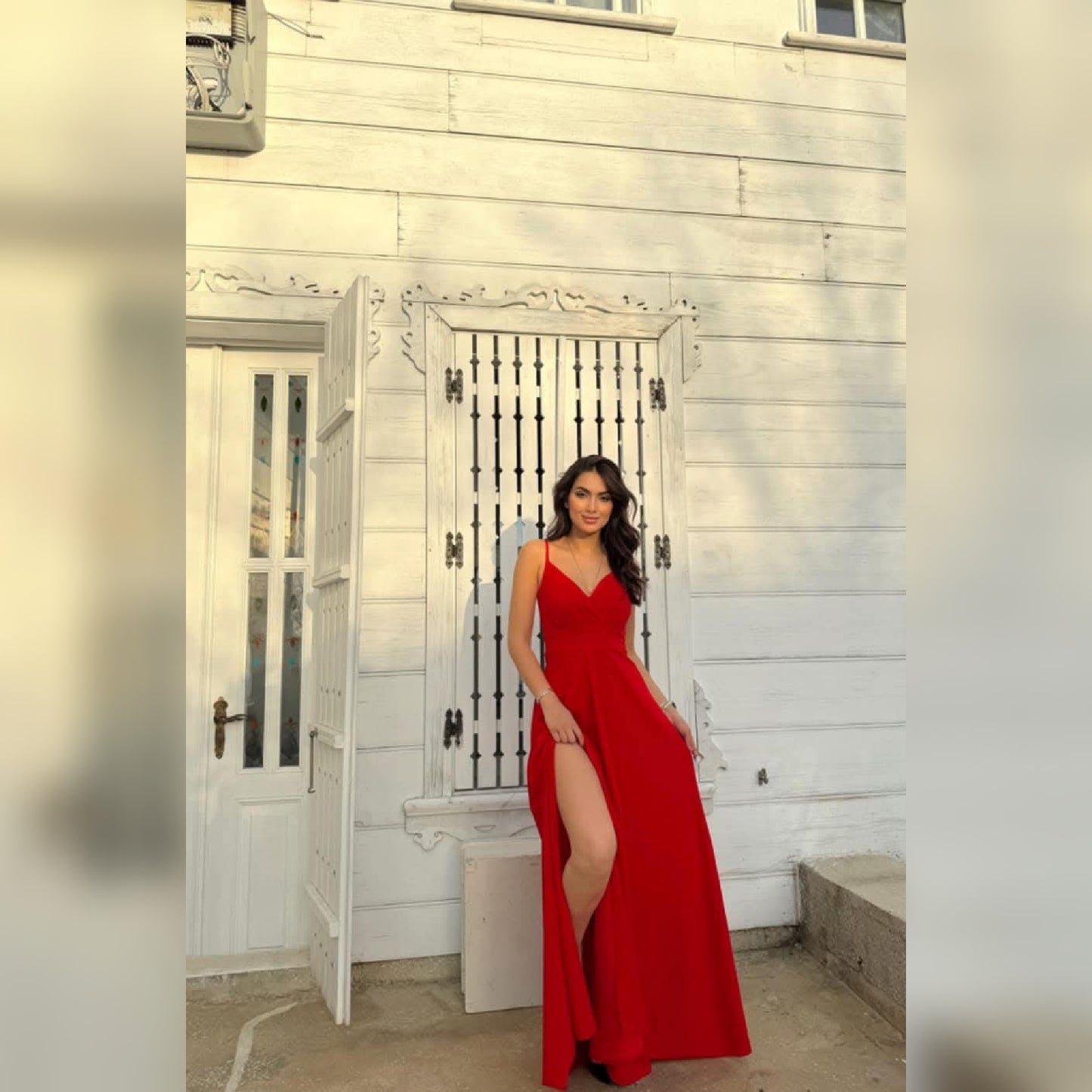 Robe Nathalie - rougel