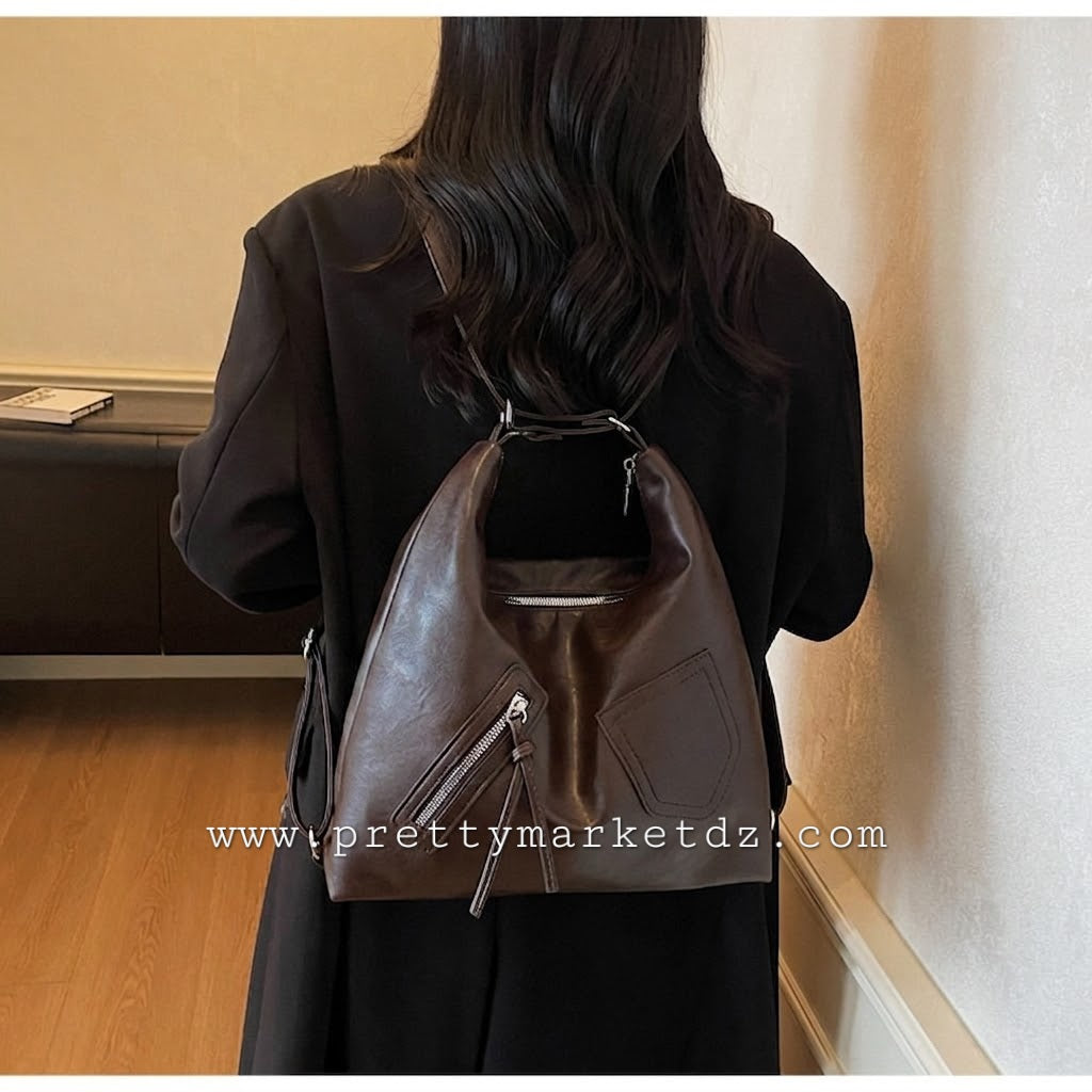 Sac sac à dos Dina - marron chocolat