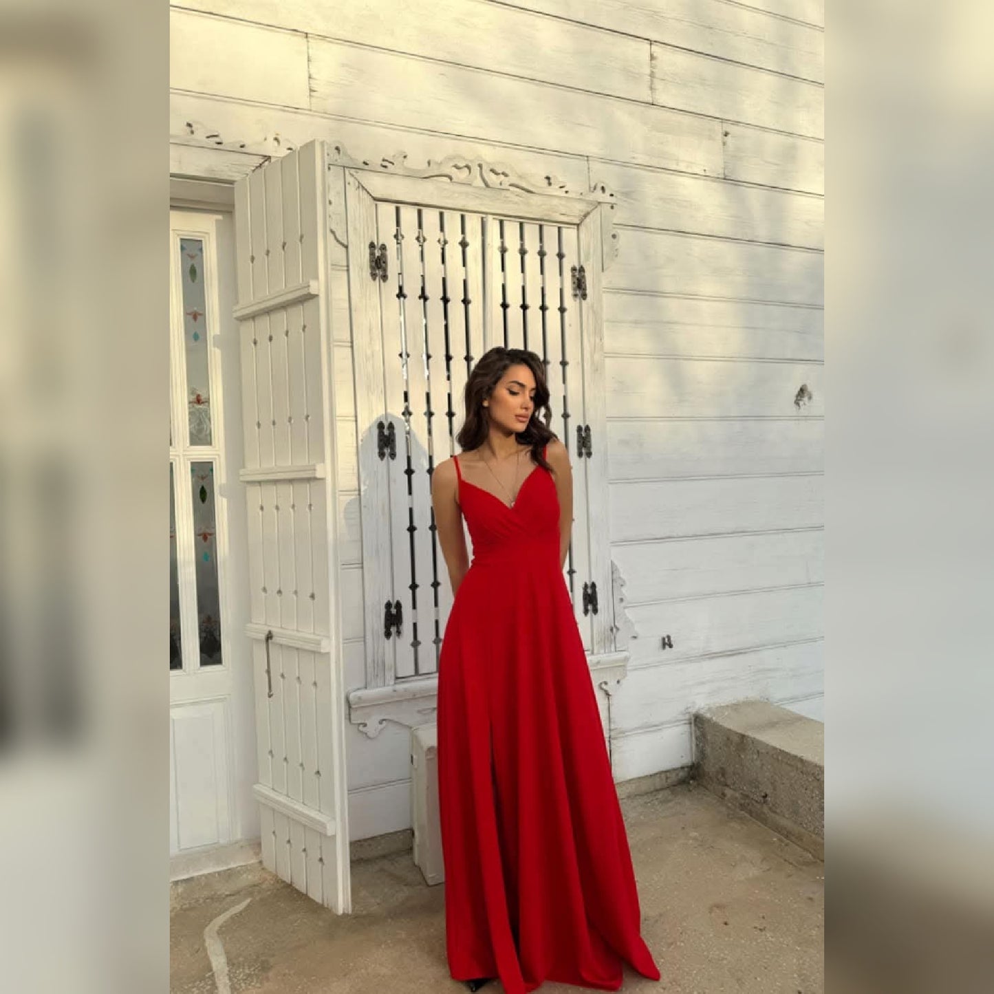 Robe Nathalie - rougel