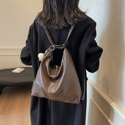 Sac à main / sac à main Erma - marron foncé