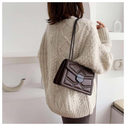 Sac à main Evana - marron chocolat