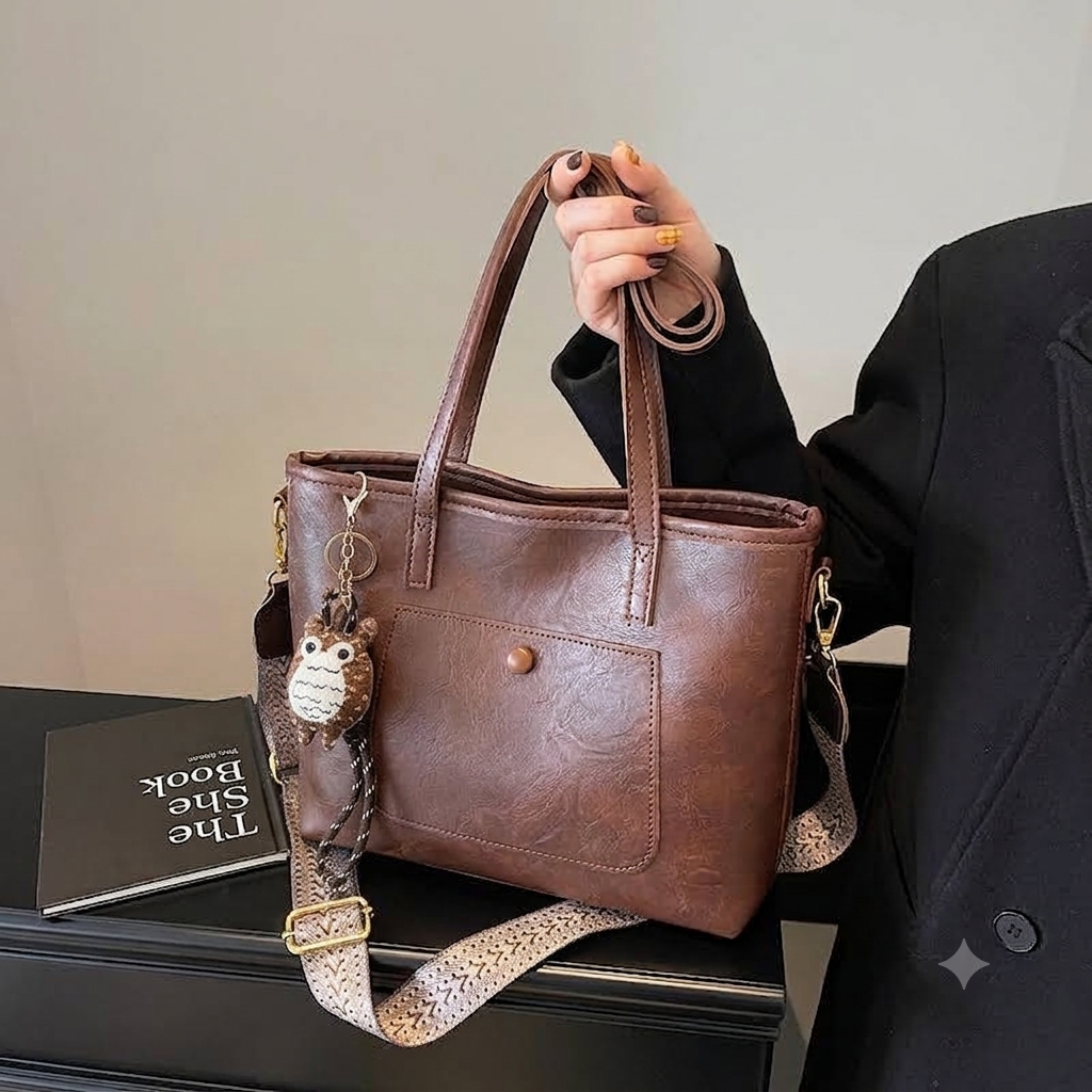 Sac à main Anie - marron